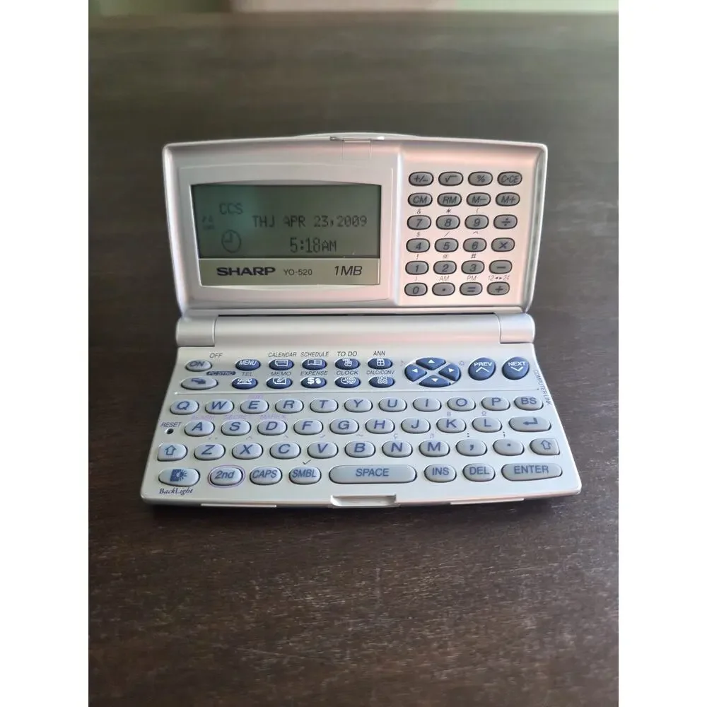 Sharp Electronic Organizer- YO-520